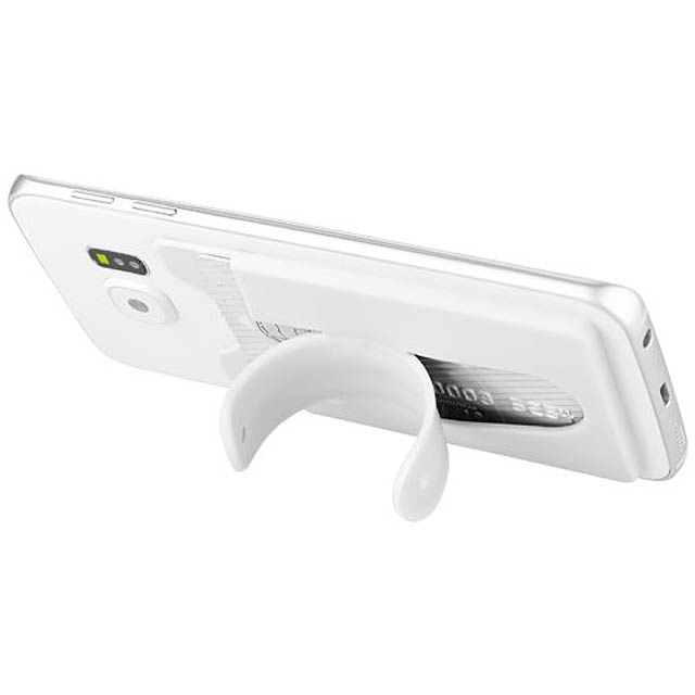 Stue Silikon Smartphonehalter und -hülle - Weiß 