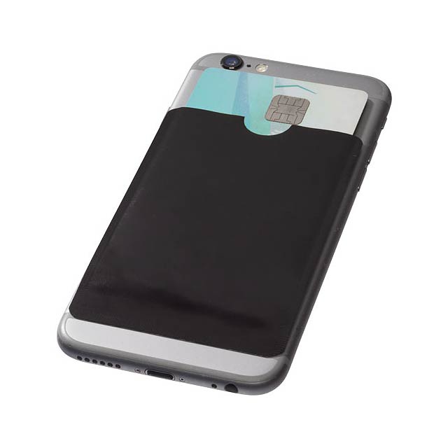Exeter RFID smartphone card wallet - black