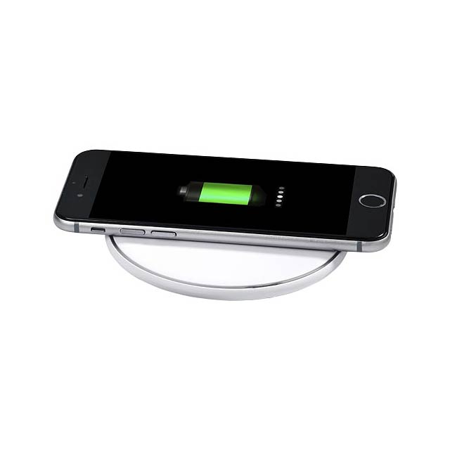 Lean wireless charging pad - white