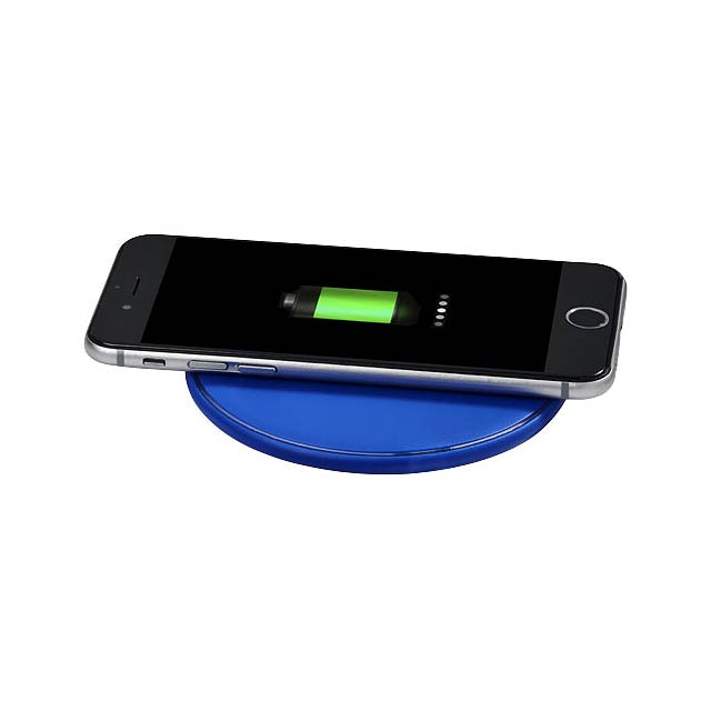 Lean wireless charging pad - blue