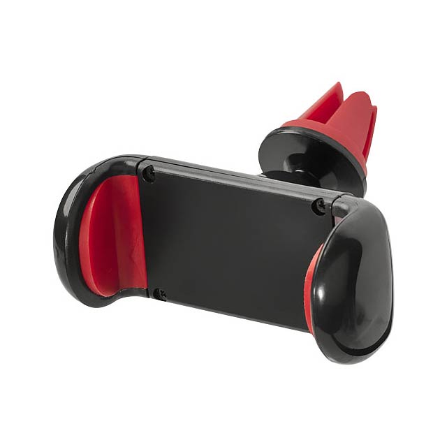 Grip car phone holder - transparent red