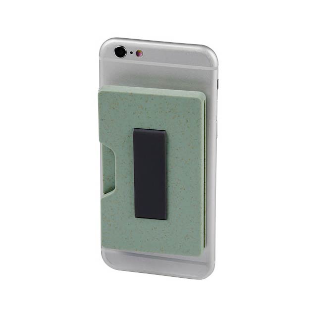 Grass RFID multi card holder - green