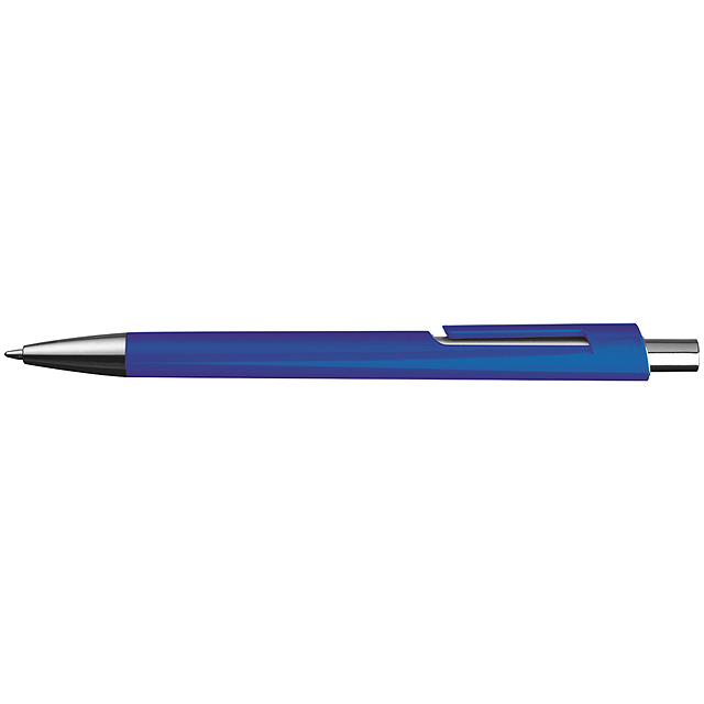Plastic ball pen - blue