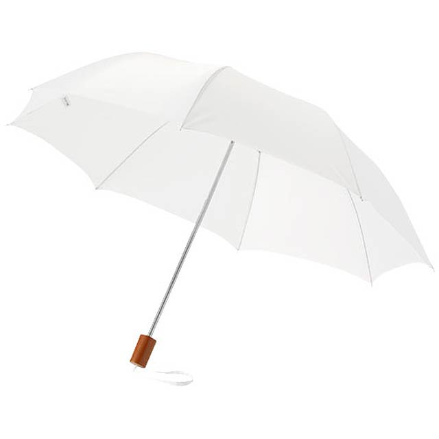 Oho 20" Kompaktregenschirm - Weiß 