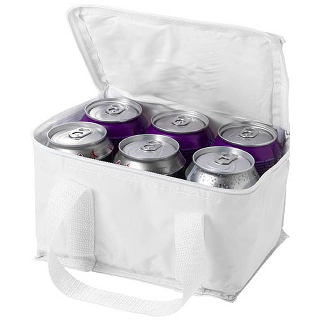 Malmo Kühltasche für 6 Dosen - Weiß 