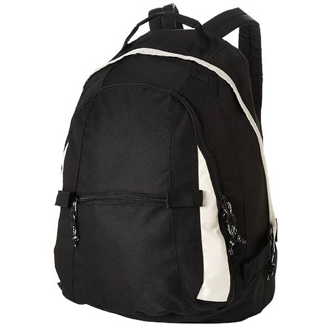 Colorado covered zipper backpack 22L - black