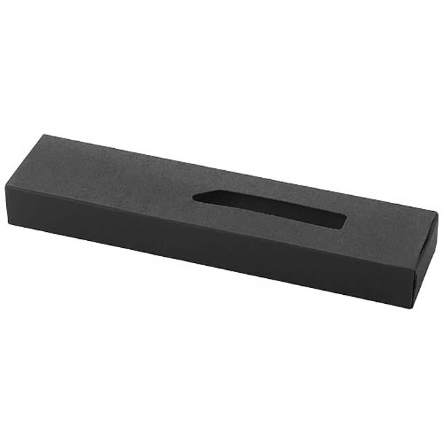 Papierová krabička na pero - čierna