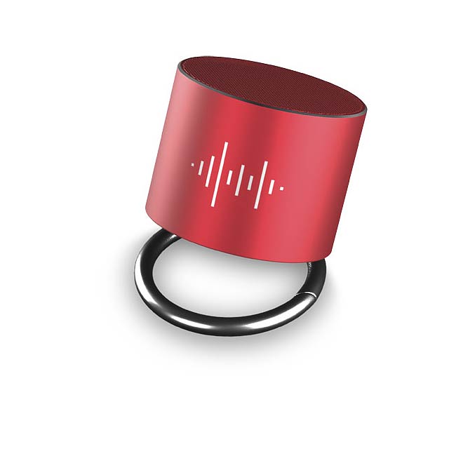 SCX.design S25 ring speaker - transparent red