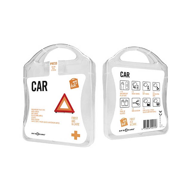 MyKit Car First Aid Kit - white