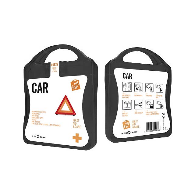MyKit Car First Aid Kit - black