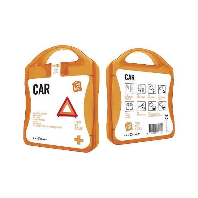 MyKit Car First Aid Kit - orange