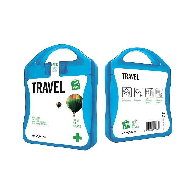 MyKit Travel First Aid Kit - blue