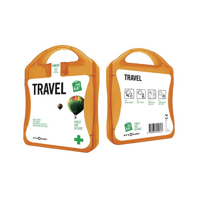 MyKit Travel First Aid Kit - orange
