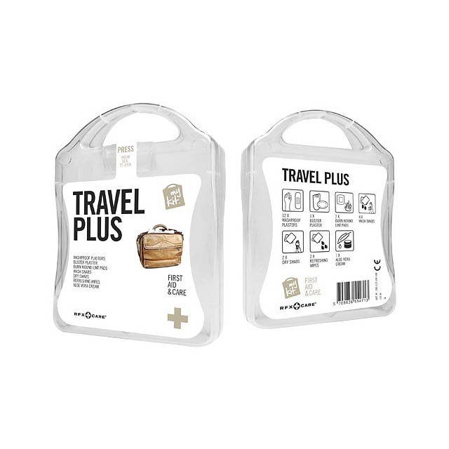 MyKit Travel Plus First Aid Kit - white