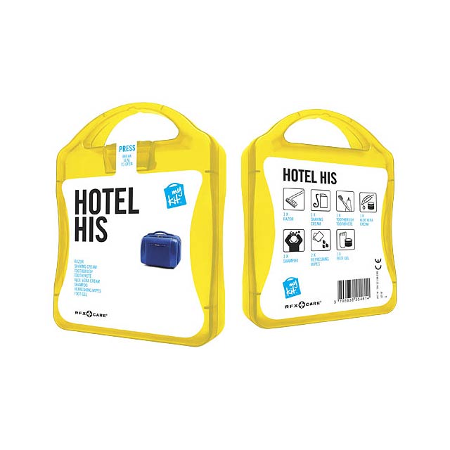MyKit Hotel His Travel Set - yellow