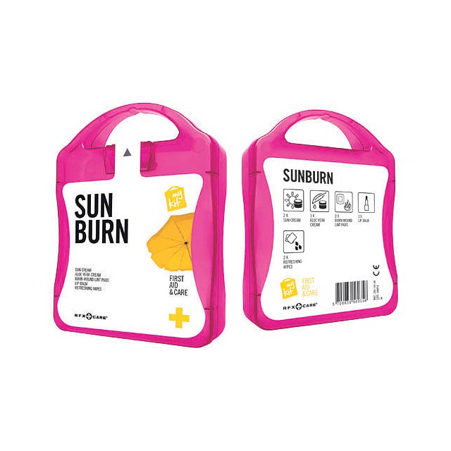 MyKit Sun Burn First Aid Kit - fuchsia