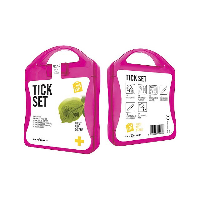 MyKit Tick First Aid Kit - fuchsia