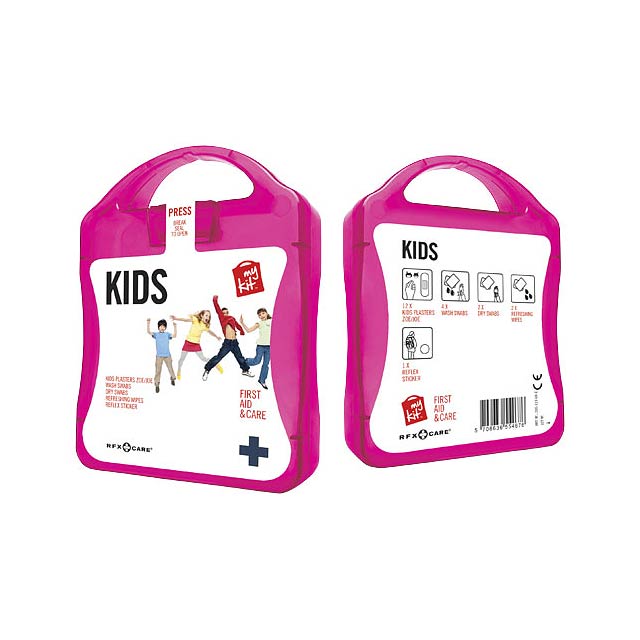 MyKit Kids First Aid Kit - fuchsia