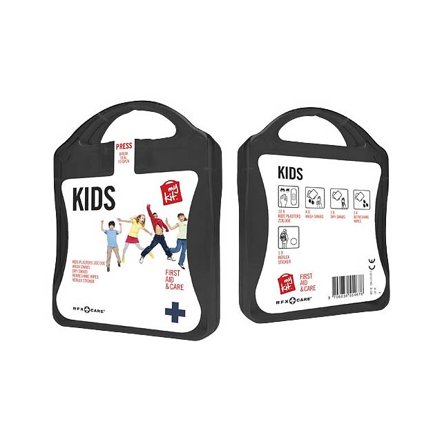 MyKit Kids First Aid Kit - black