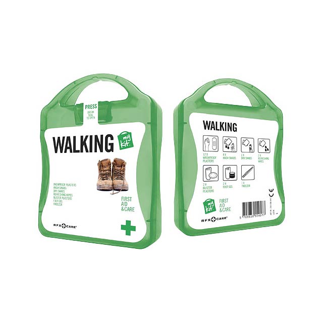MyKit Walking First Aid Kit - green