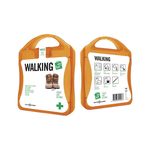 MyKit Walking First Aid Kit - orange