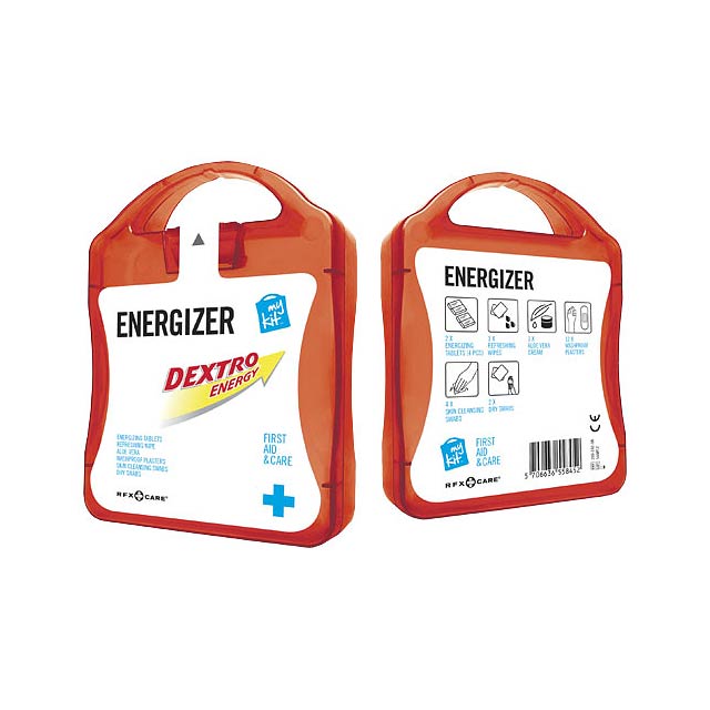 Sada Energizer - transparentná červená