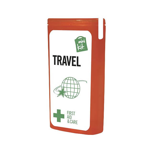 MiniKit Travel Set - transparent red