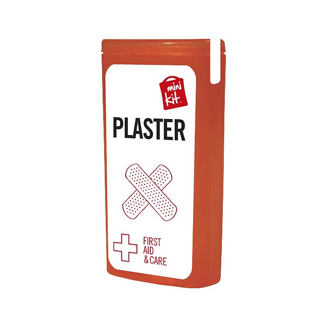 MiniKit Plasters - transparent red
