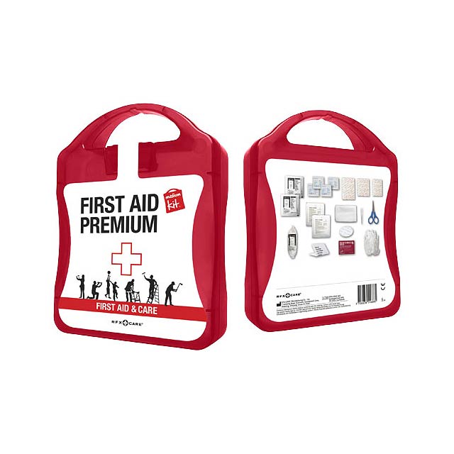 MyKit M First aid kit Premium - transparent red
