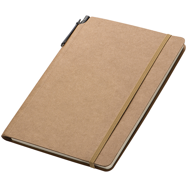 Veľký zápisník - hnedá