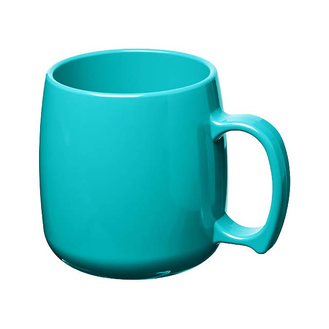 Classic 300 ml plastic mug - turquoise