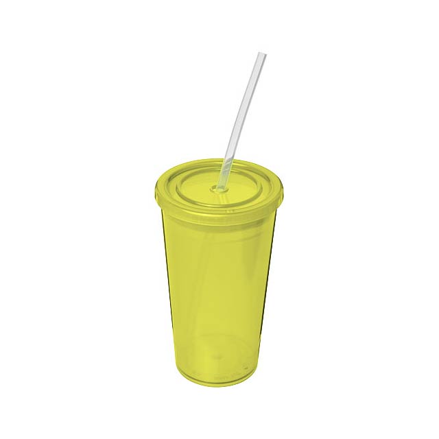 Stadium 350 ml double-walled cup - lime