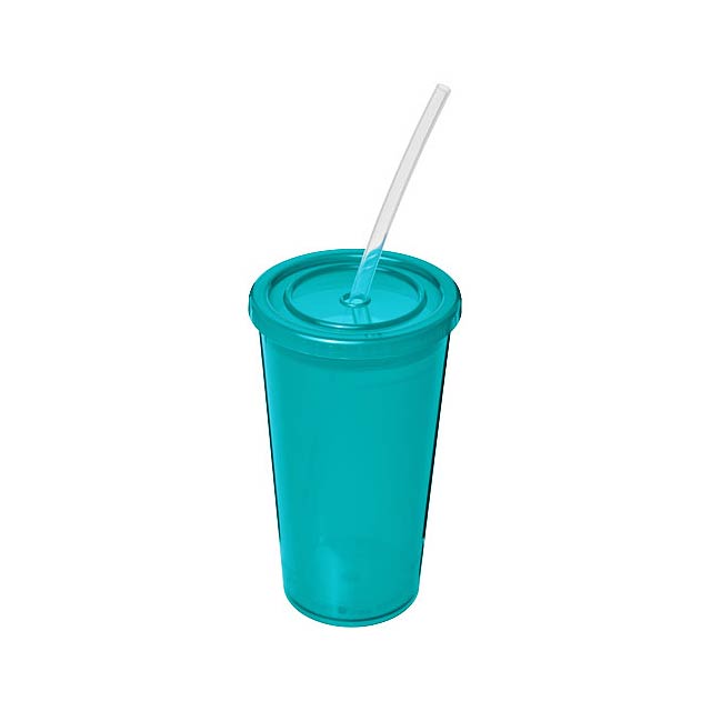 Stadium 350 ml double-walled cup - blue