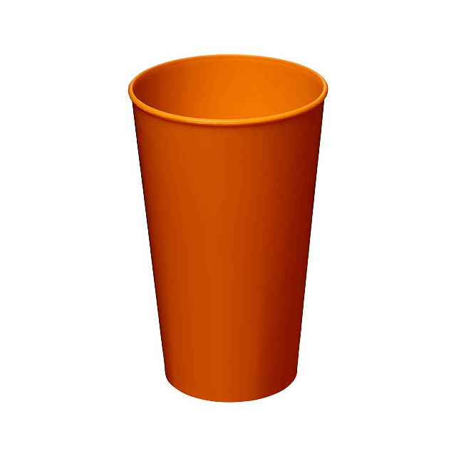 Arena 375 ml plastic tumbler - orange