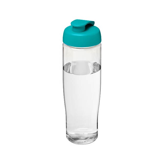 Sportovní láhev s vyklápěcím víčkem H2O Tempo® 700 ml - transparentná