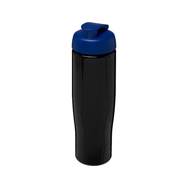 H2O Active® Tempo 700 ml Sportflasche mit Klappdeckel - schwarz