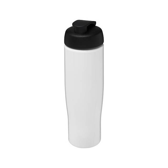 H2O Active® Tempo 700 ml Sportflasche mit Klappdeckel - Weiß 