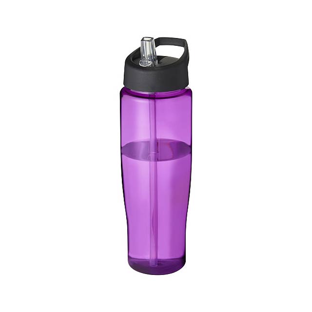 H2O Active® Tempo 700 ml spout lid sport bottle - violet
