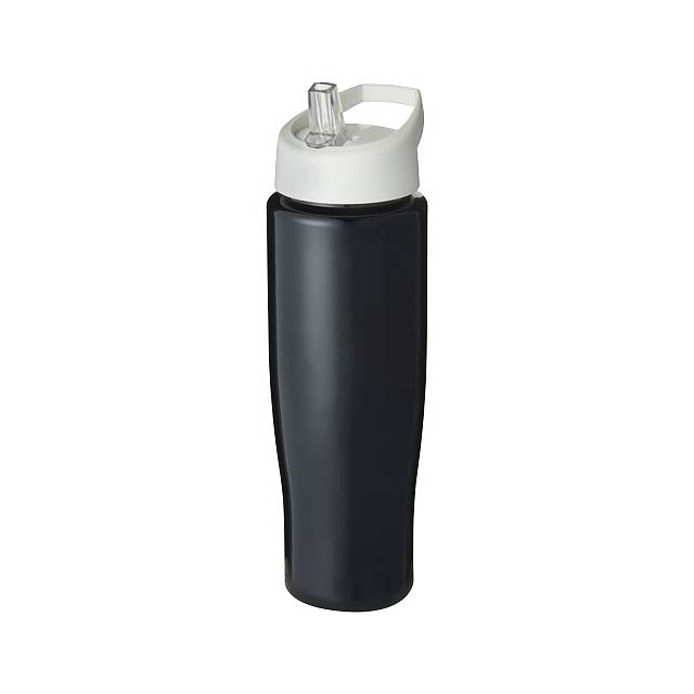 Sportovní láhev s víčkem s hubičkou H2O Tempo® 700 ml - černá