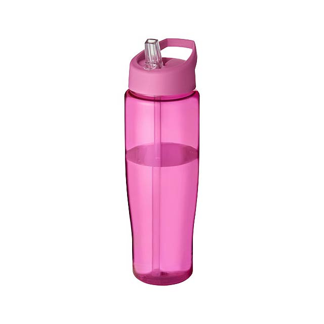 H2O Active® Tempo 700 ml spout lid sport bottle - pink