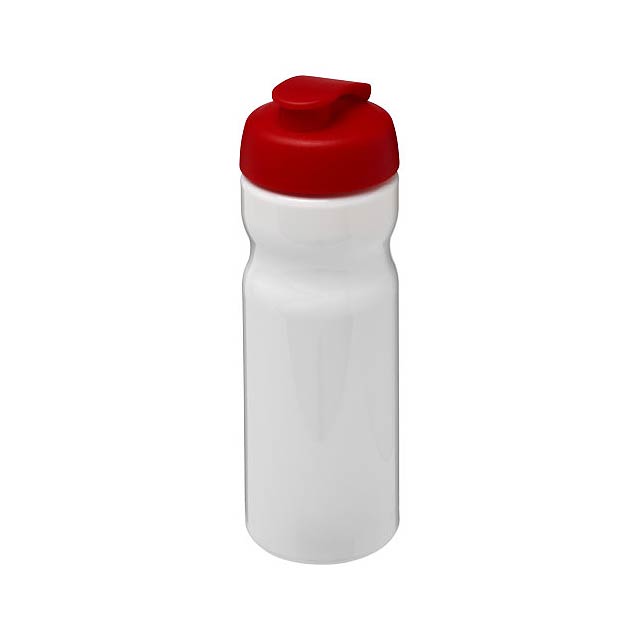 Sportovní láhev s vyklápěcím víčkem H2O Base® 650 ml - bílá
