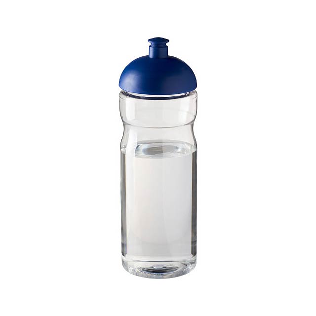 Sportovní láhev s kupolovitým víčkem H2O Base® 650 ml - transparentná