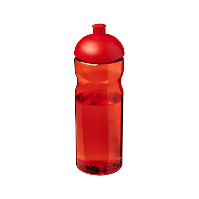 H2O Active® Base 650 ml Sportflasche mit Stülpdeckel - Transparente Rot