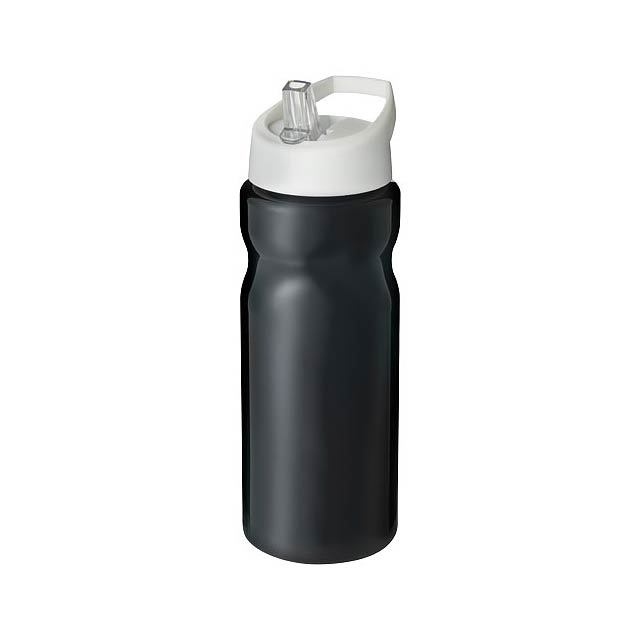 Sportovní láhev s víčkem s hubičkou H2O Base® 650 ml - černá