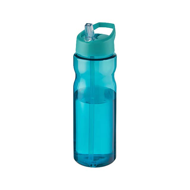 Sportovní láhev s víčkem s hubičkou H2O Base® 650 ml - tyrkysová