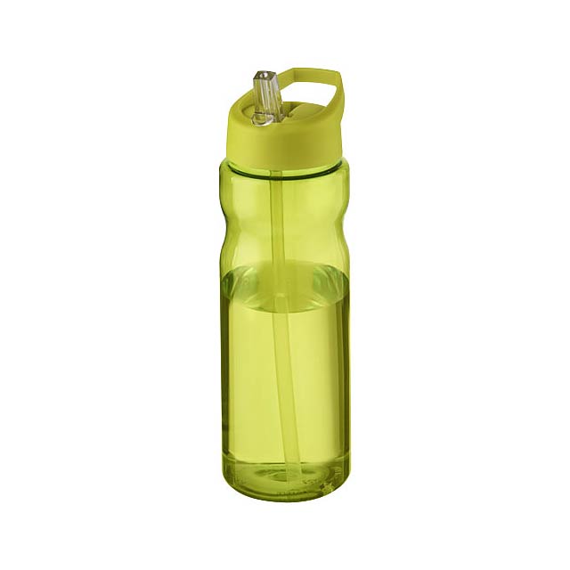 H2O Active® Base 650 ml spout lid sport bottle - lime