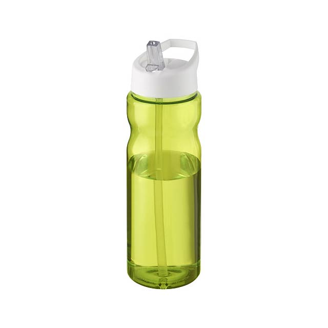 H2O Active® Base 650 ml Sportflasche mit Ausgussdeckel - zitronengelb 