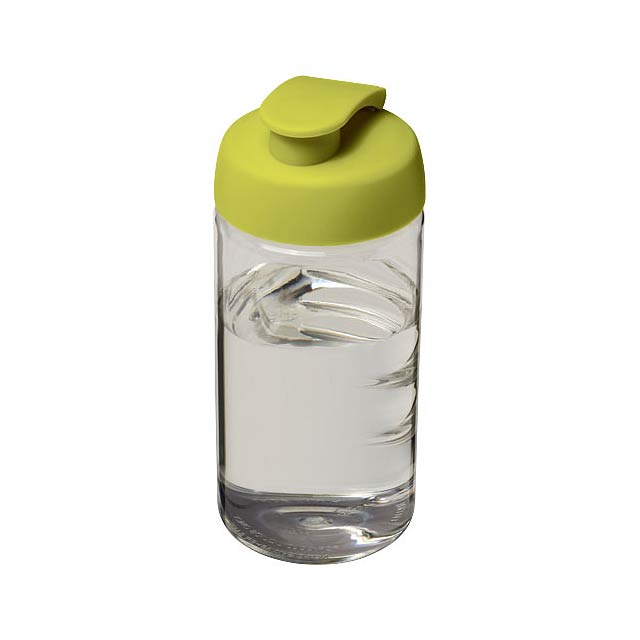 Sportovní láhev s vyklápěcím víčkem H2O Bop® 500 ml - transparentní