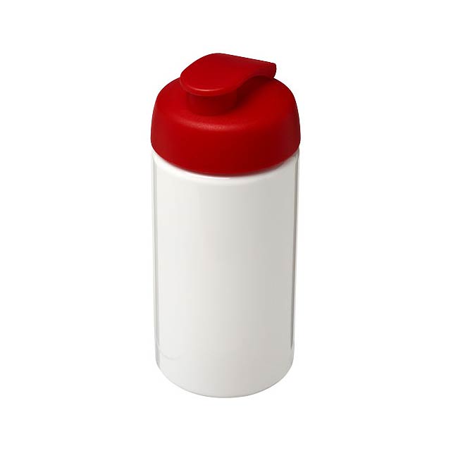 Sportovní láhev s vyklápěcím víčkem H2O Bop® 500 ml - bílá