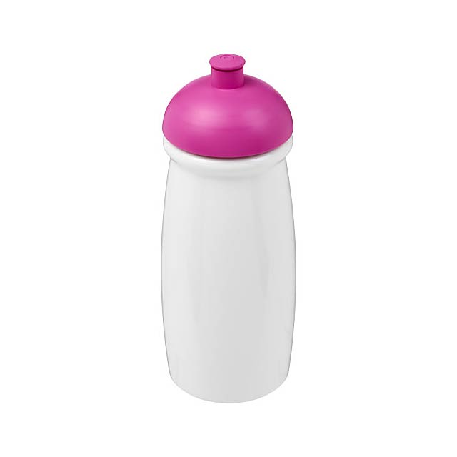 H2O Active® Pulse 600 ml Sportflasche mit Stülpdeckel - Weiß 